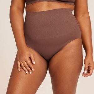 NWT Knix High Rise Shaper Brief size M in Sable